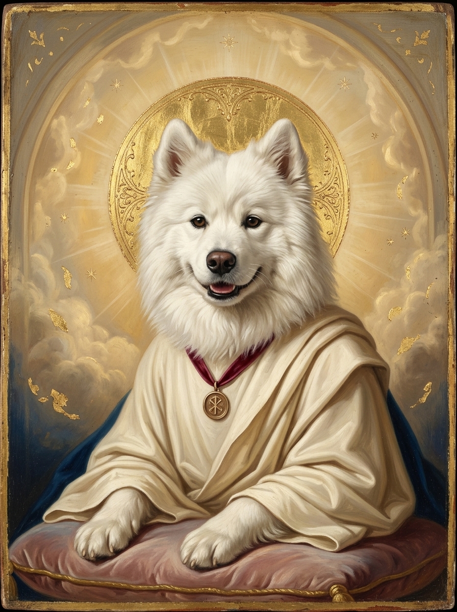 Divine Icon (Walnut frame)