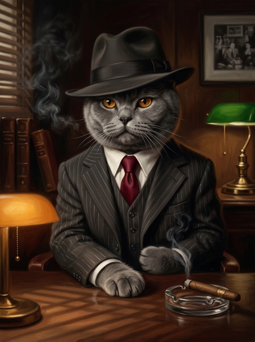 The Don (White frame)