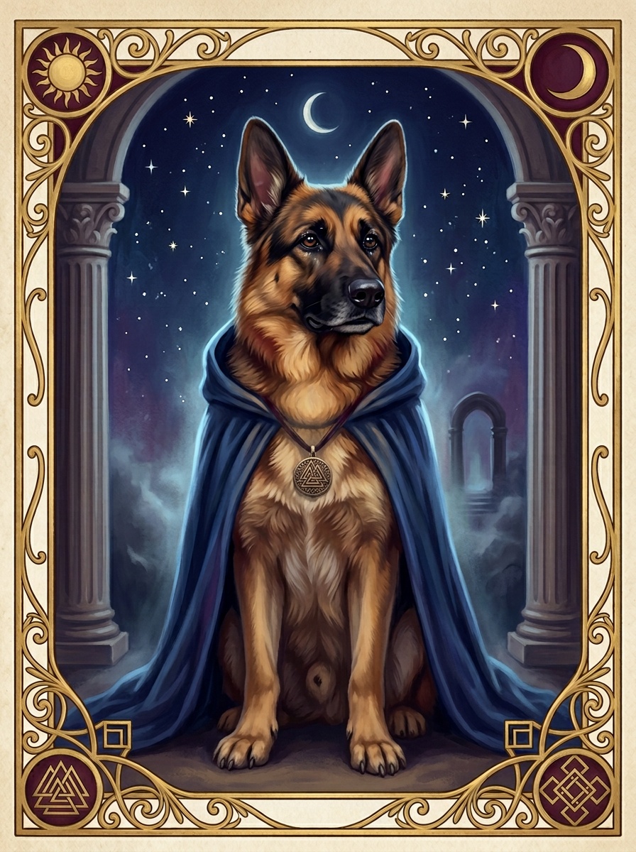 Tarot Card (Black frame)